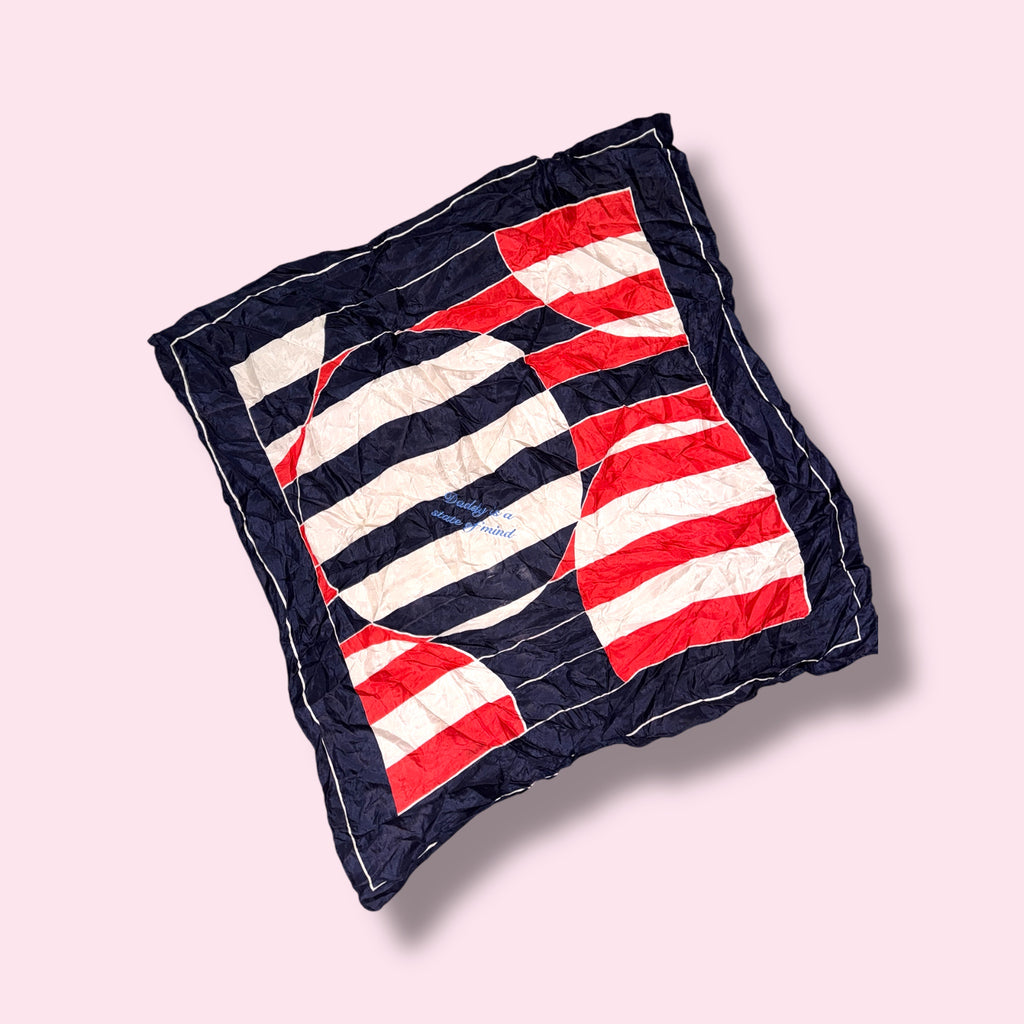 DADDY IS A STATE OF MIND besticktes Tuch Vintage