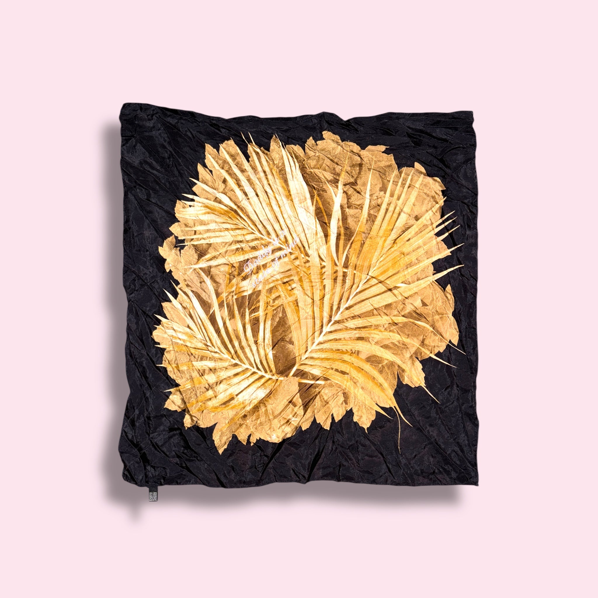 DADDY IS A STATE OF MIND besticktes Tuch Vintage