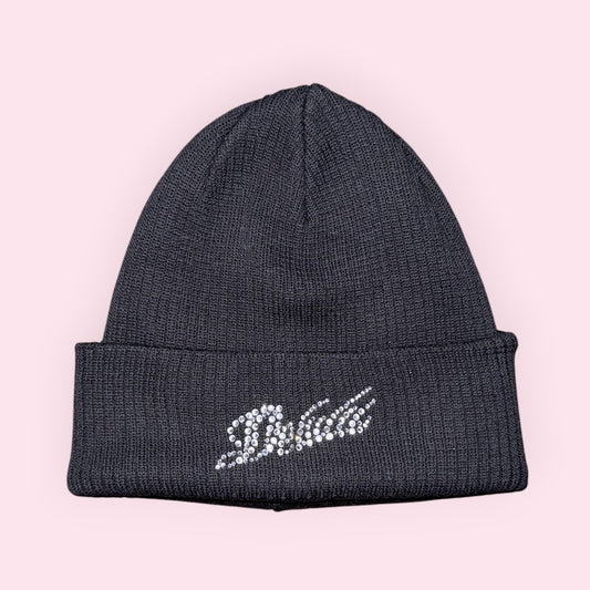 DELULU GLITTER beanie