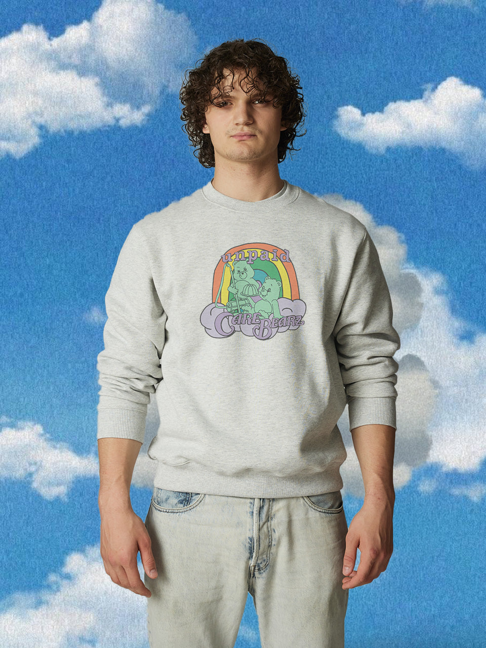 UNPAID CARE BEARZ PERFECT FITTED PREMIUM SWEATER