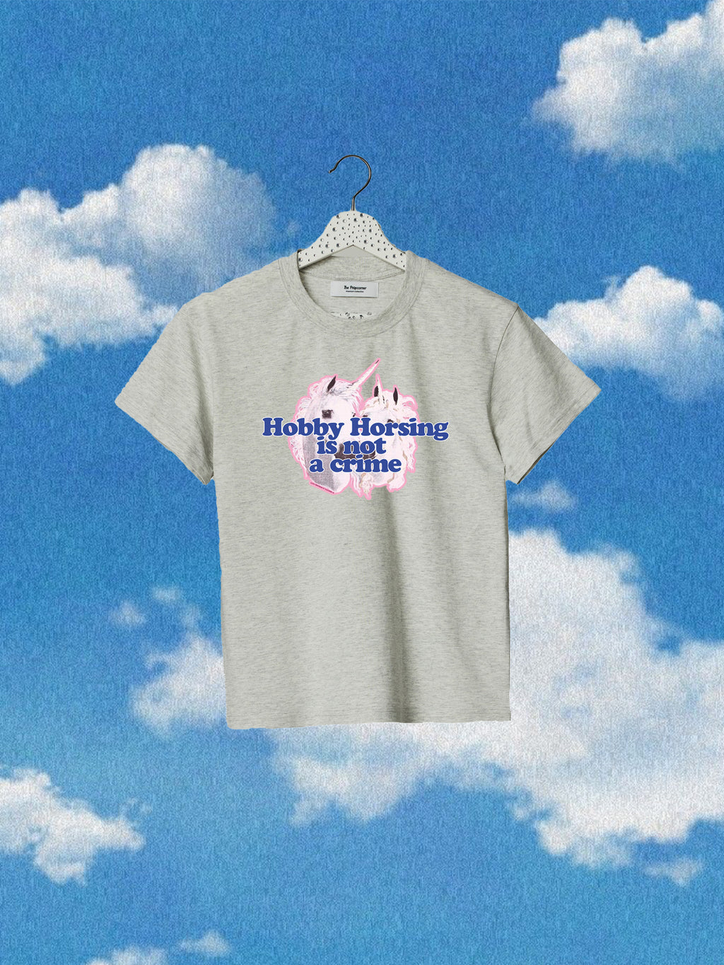 Hobby Horsing Perfect Fit grey Premium Shirt