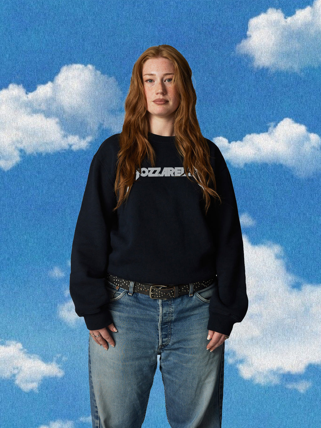 Mozzarella Heavy Cotton dark Premium Sweater