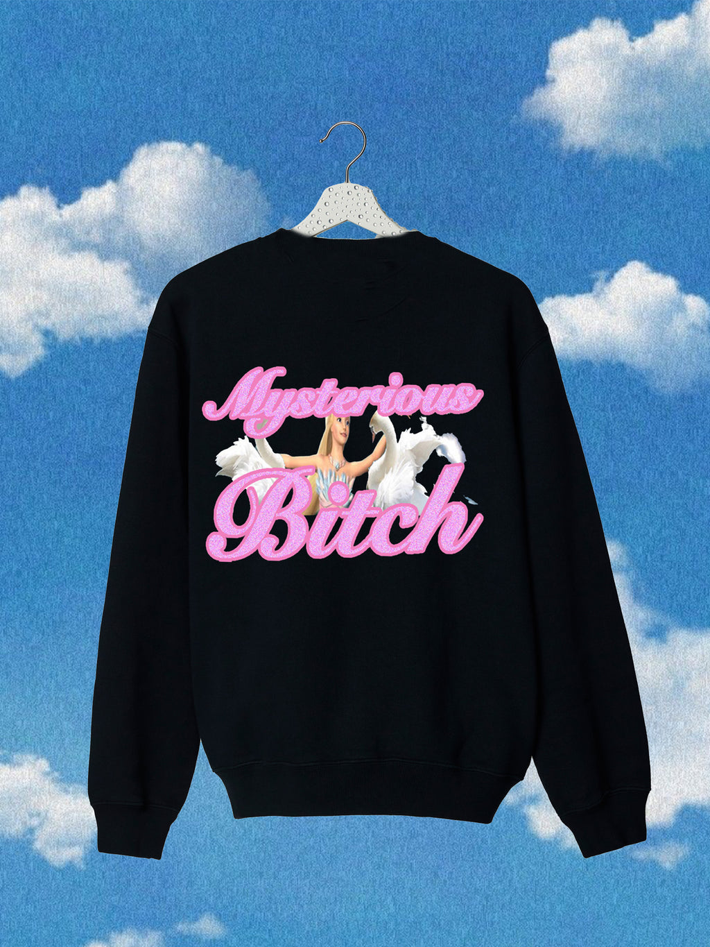 Mysterious Bitch Heavy Cotton dark Premium Sweater