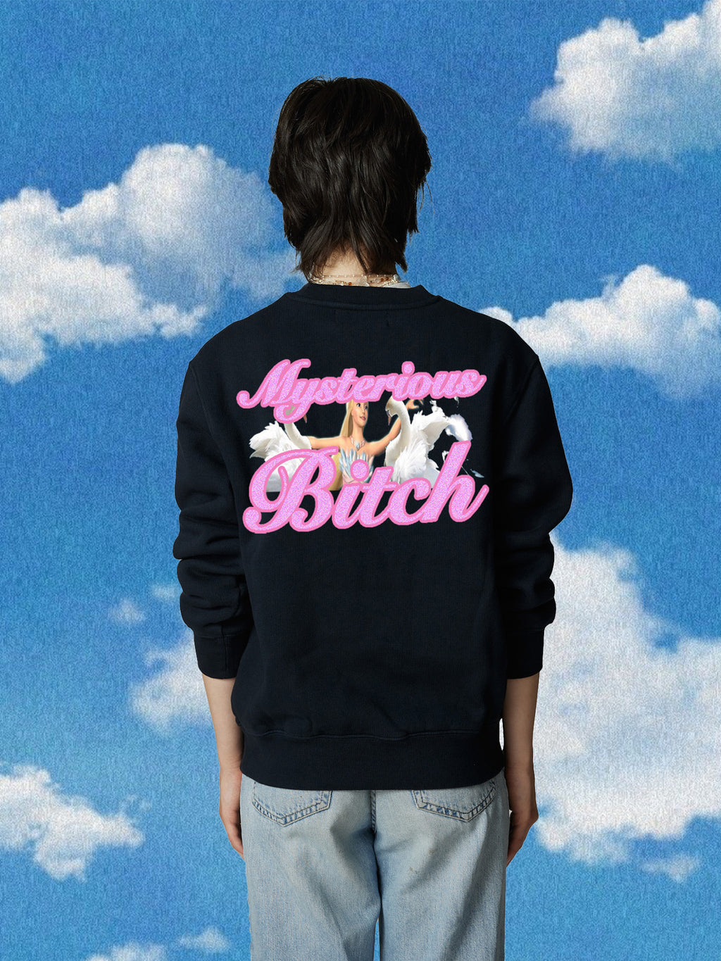 Mysterious Bitch Heavy Cotton dark Premium Sweater