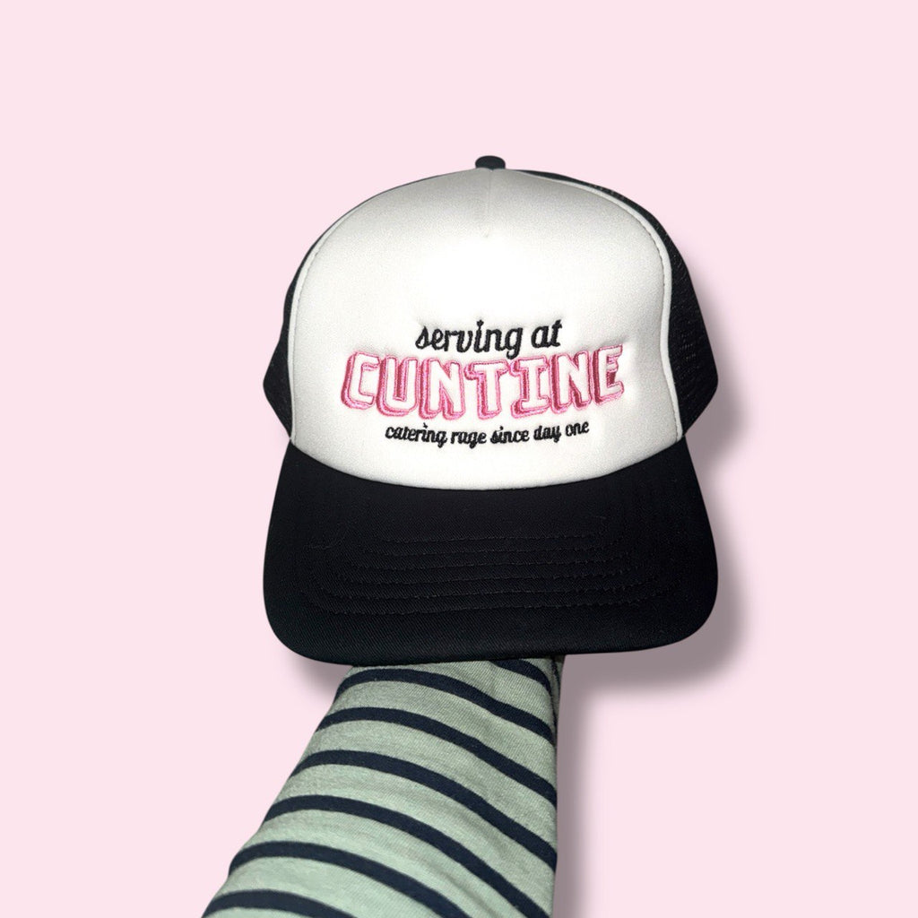 SERVING AT CUNTINE Cap