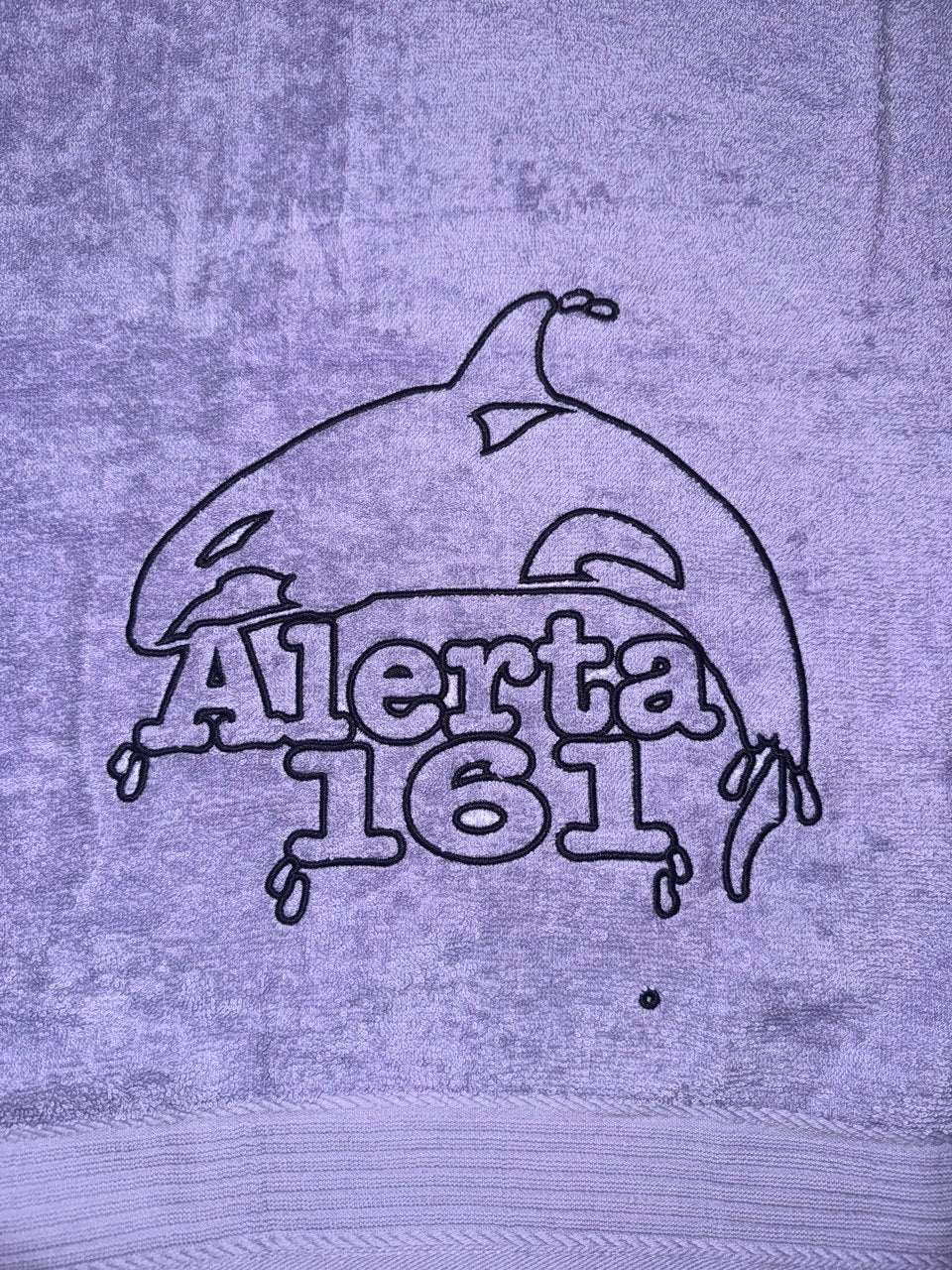 ALERTA 161 Handtuch Lila