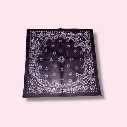 dog bandana purple /lavender - when life gives you shit