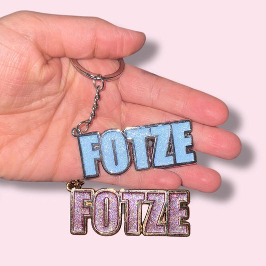 Fotze Keyring versch. Farben