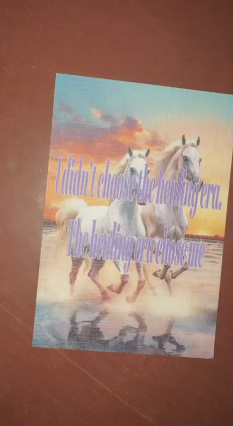 I DIDN'T CHOOSE THE HEALING ERA THE HEALING ERA CHOSE ME Postcard