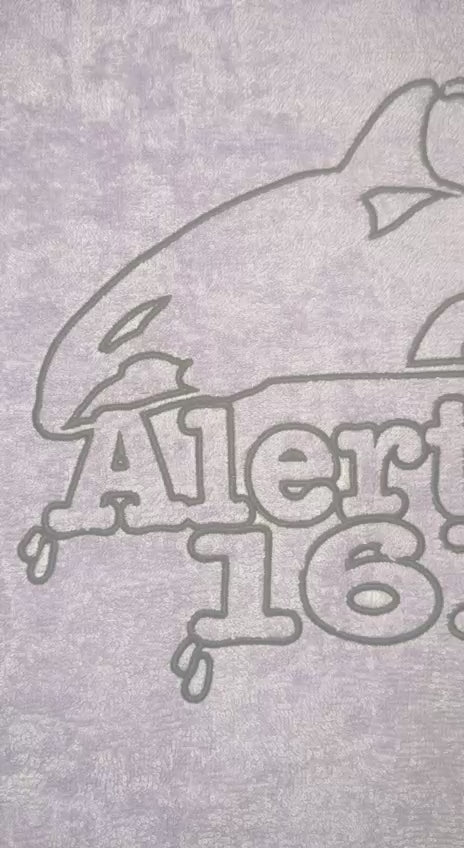 ALERTA 161 Handtuch Lila