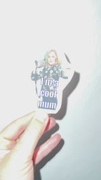COOL MUM VINYL STICKER