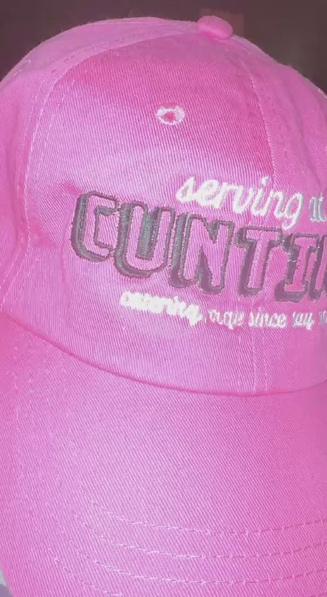 SERVING AT CUNTINE Cap