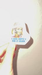BRITNEY OOPS.. VINYL STICKER