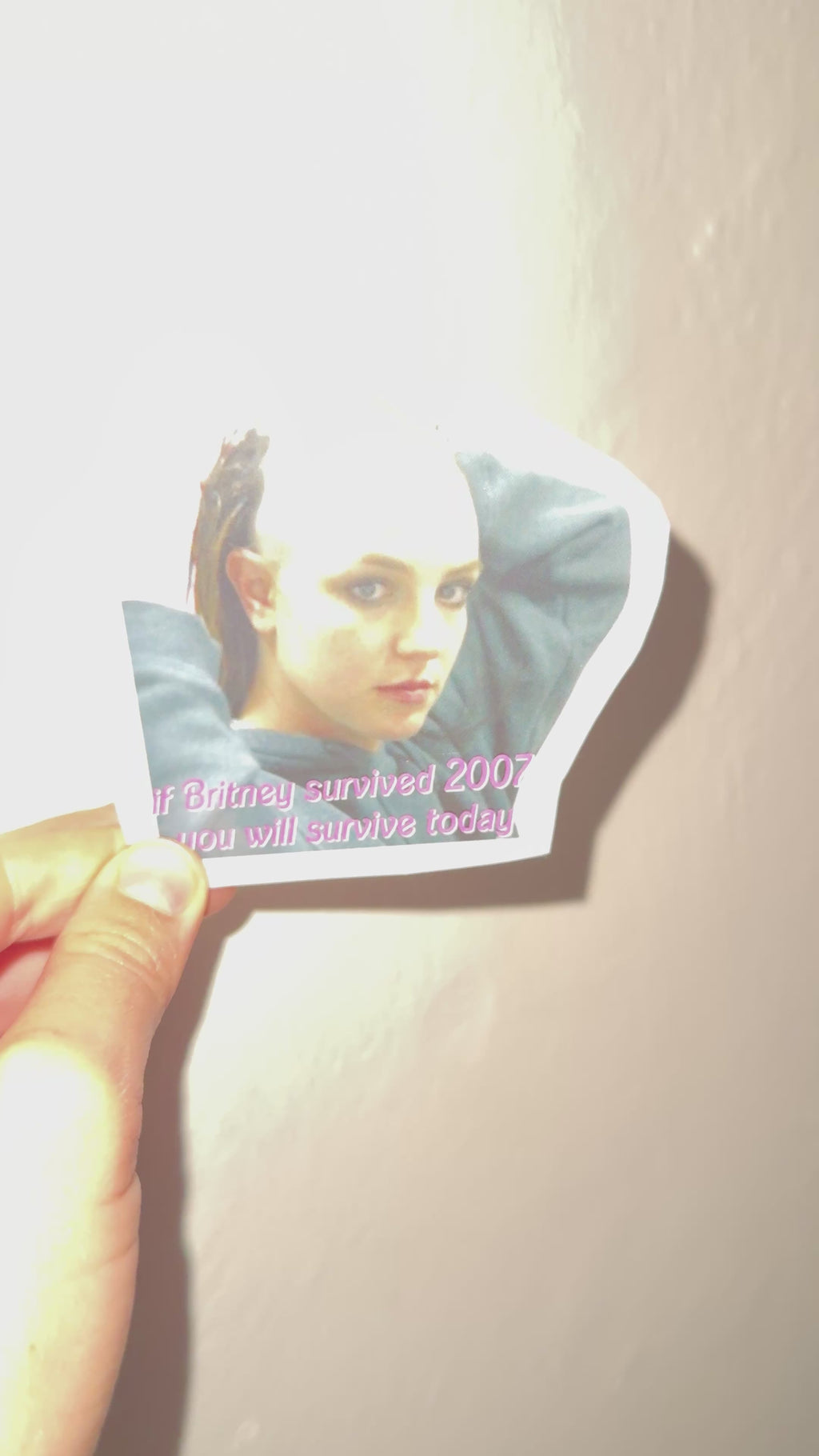 BRITNEY SURVIVOR Vinyl Sticker