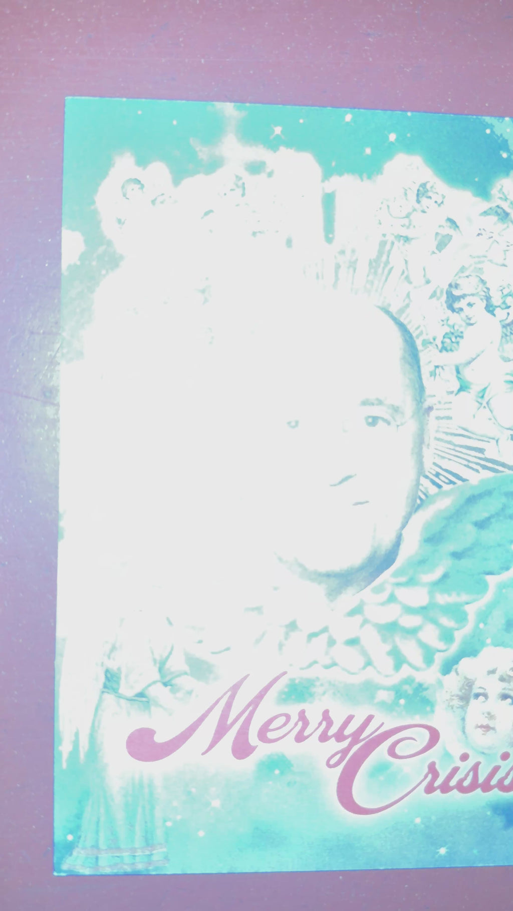 GYSI MERRY CRISIS Postcard