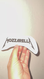 MOZZARELLA VINYL STICKER