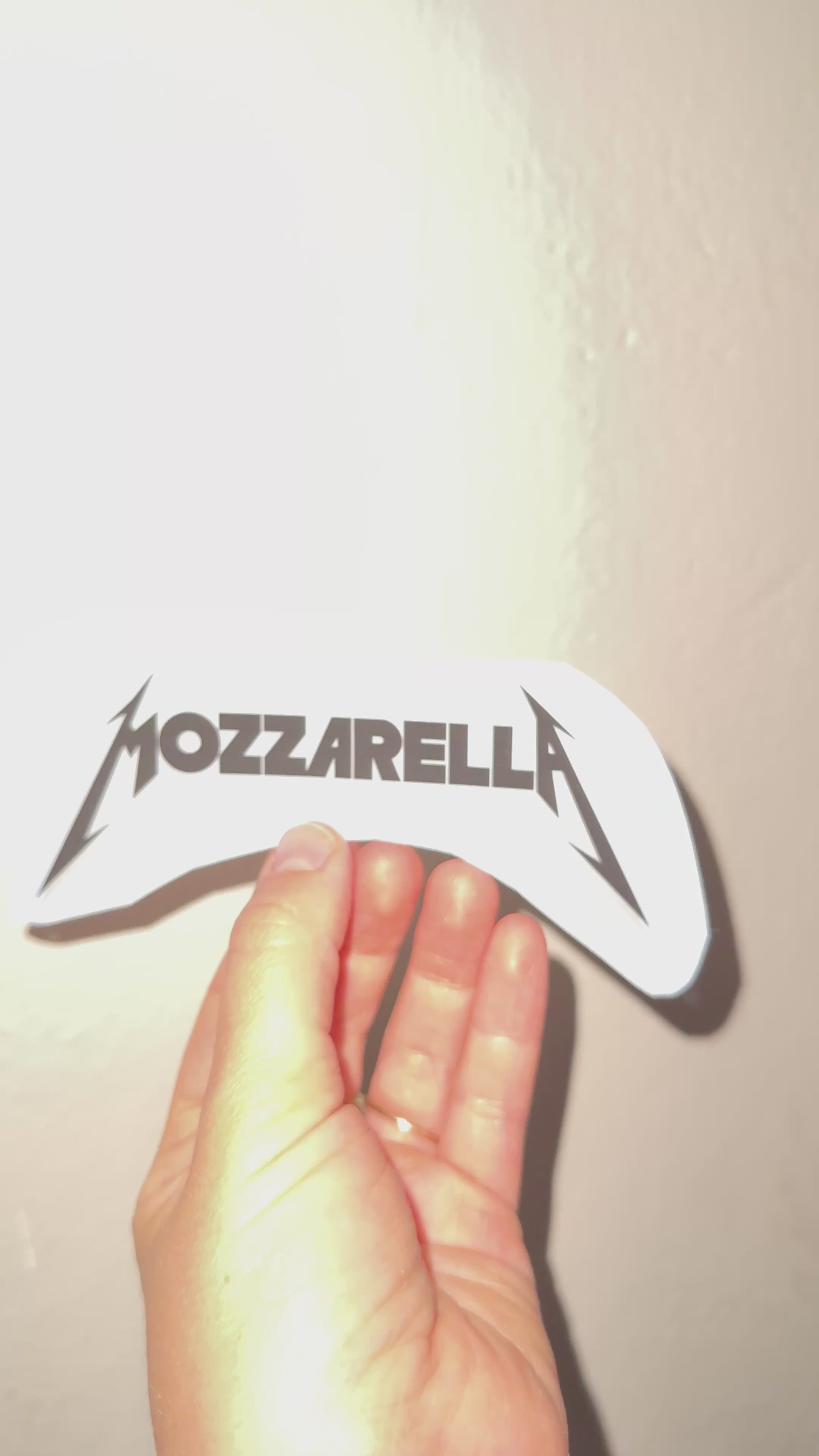 MOZZARELLA Vinyl Sticker