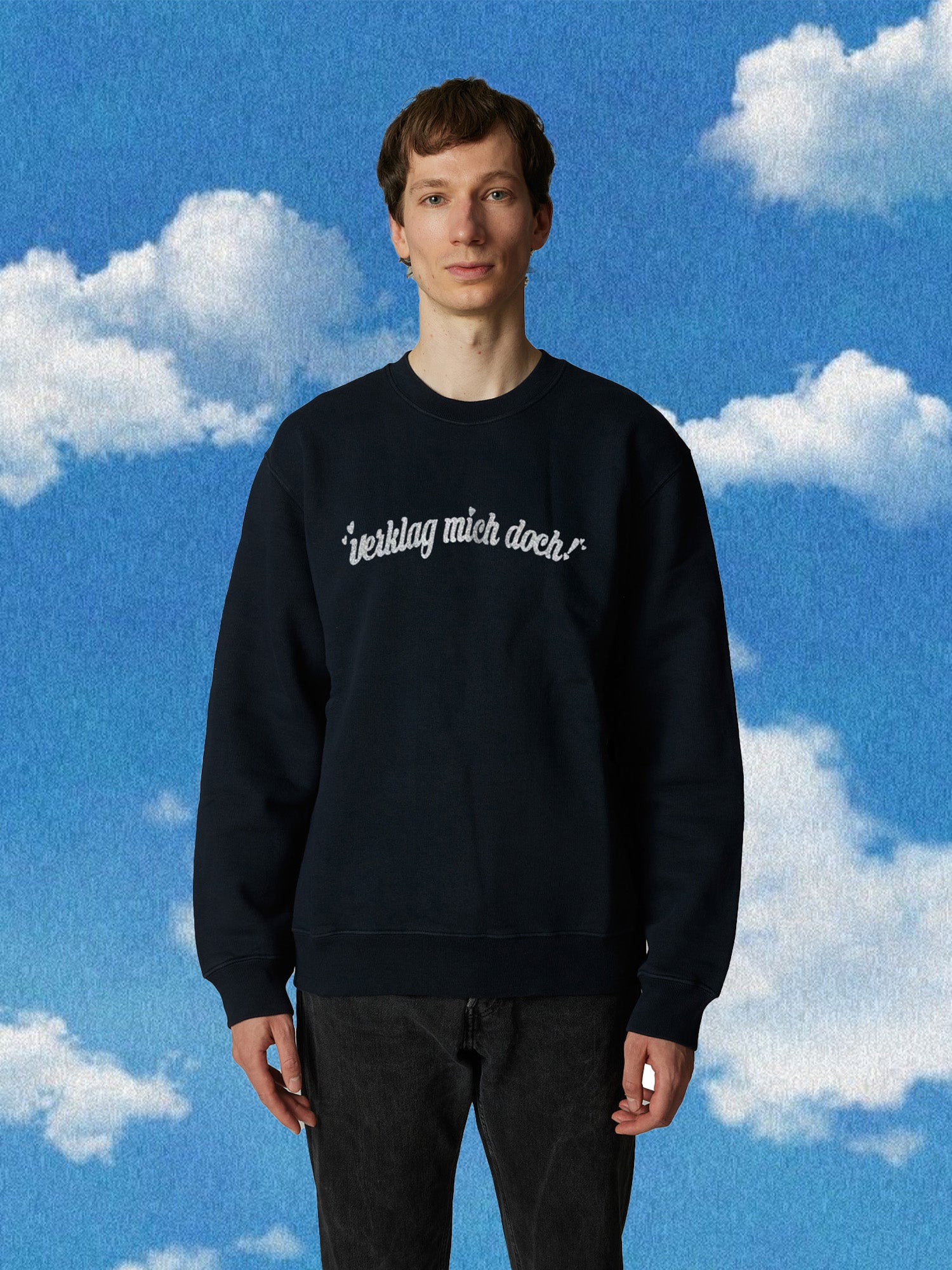 verklag mich doch! Heavy Cotton dark Premium Sweater