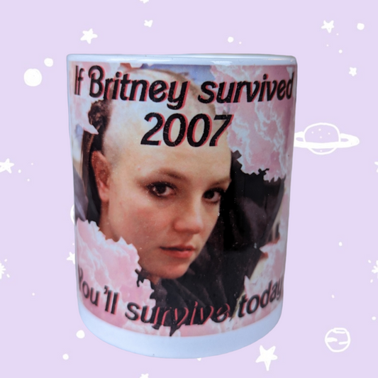 Britney survived Cup Tasse